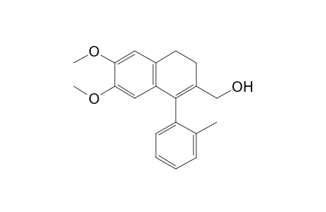 [6,7-Dimethoxy-1-(o-tolyl)-3,4-dihydronaphthalene-2-yl]methanol