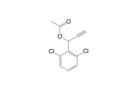 1-(2,6-Dichlorophenyl)prop-2-ynyl acetate