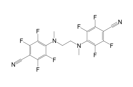 4,4'-(ethane-1,2-diylbis(methylazanediyl))bis(2,3,5,6-tetrafluorobenzonitrile