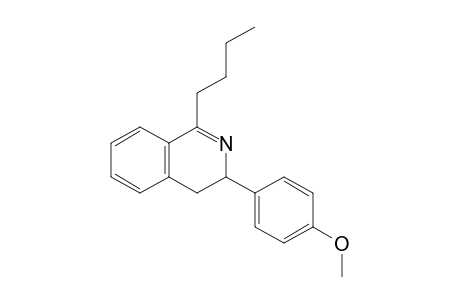 1-Butyl-3-(4-methoxyphenyl)-3,4-dihydroisoquinoline