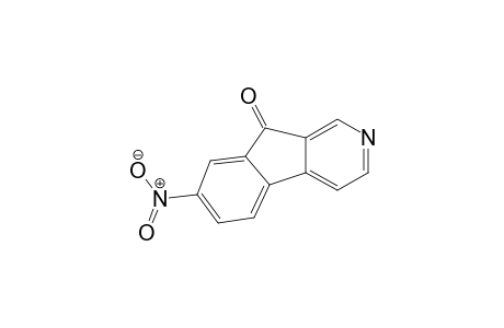 9H-indeno[2,1-c]pyridin-9-one, 7-nitro-