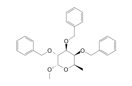 METHYL-2,3,4-TRI-O-BENZYL-6-DEOXY-ALPHA-D-GALACTOPYRANOSIDE