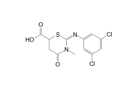 (2E)-2-[(3,5-dichlorophenyl)imino]-3-methyl-4-oxotetrahydro-2H-1,3-thiazine-6-carboxylic acid