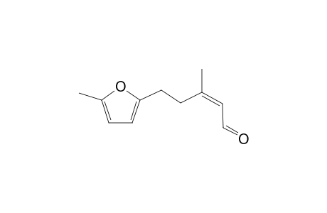 (Z)-3-methyl-5-(5-methylfuran-2-yl)-pent-2-enal