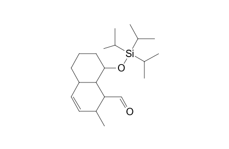 1-Formyl-8-(triisopropylsilyl)oxy-2-methyl-1.beta.,2.alpha.,(4a).alpha.,5,6,7,8.beta.,(8a).beta.-octahydronaphthalene