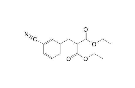(m-cyanobenzyl)malonic acid, diethyl ester