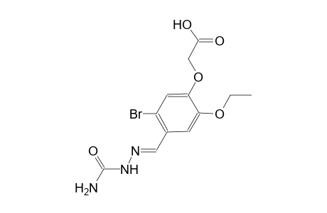 (4-{(E)-[(aminocarbonyl)hydrazono]methyl}-5-bromo-2-ethoxyphenoxy)acetic acid