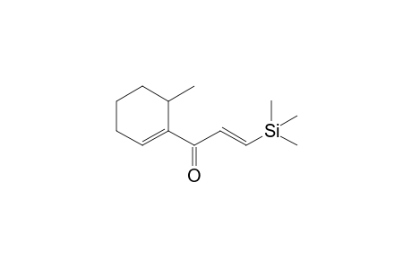 (E)-1-(6-Methyl-1-cyclohexenyl)-3-trimethylsilyl-2-propen-1-one