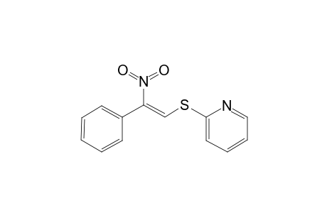 Pyridine, 2-(2-nitro-2-phenylethenylthio)-