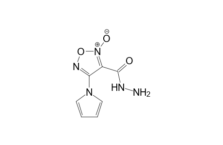 4-(1H-pyrrol-1-yl)furoxan-3-carboxylic acid hydrazide