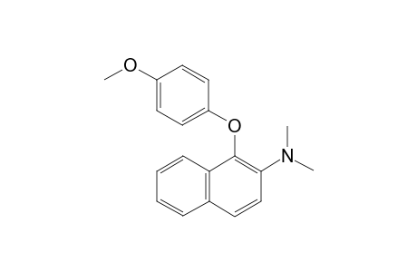 1-(4-Methoxyphenoxy)-N,N-dimethylnaphthalen-2-amine