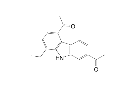 1-Ethyl-4,7-diacetyl-carbazole