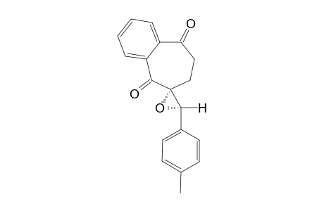 (3'R,8R)-3'-(4-methylphenyl)spiro[6,7-dihydrobenzo[7]annulene-8,2'-oxirane]-5,9-quinone