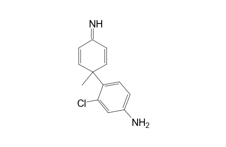 4-(4-Amino-2-chlorophenyl)-4-methylcyclohexa-2,5-dienimine