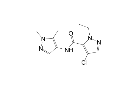 4-chloro-N-(1,5-dimethyl-1H-pyrazol-4-yl)-1-ethyl-1H-pyrazole-5-carboxamide