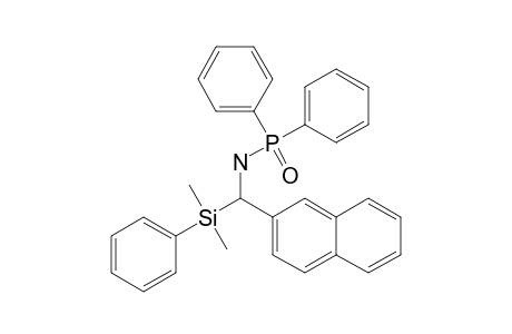 P,P-DIPHENYL-N-(1-DIMETHYLPHENYLSILYL-2-NAPHTHYLMETHYLENE)-PHOSPHINIC-AMIDE