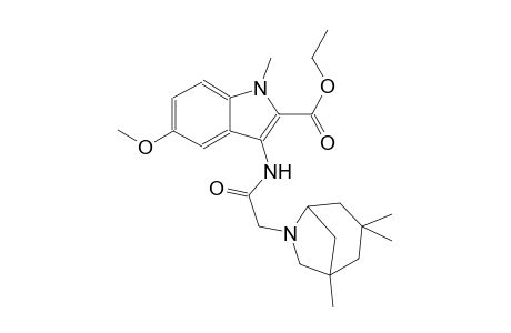 ethyl 5-methoxy-1-methyl-3-{[(1,3,3-trimethyl-6-azabicyclo[3.2.1]oct-6-yl)acetyl]amino}-1H-indole-2-carboxylate