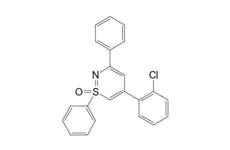 1,3-Diphenyl-5-(2-chlorophenyl)-1,2-thiazine 1-oxide