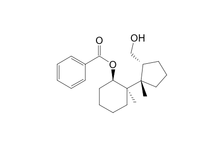 (1.beta.)-2.beta.-(2.alpha.-Hydroxymethyl)-(1-.beta.-methylcyclopentyl)-2.alpha.-methylcyclohexyl benzoate