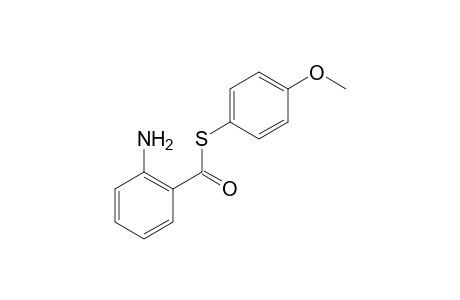 S-4-Methoxyphenyl 2-aminobenzothioate
