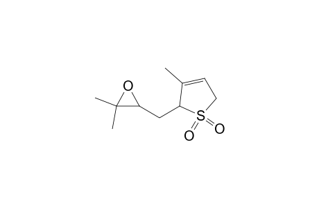 2-[(3,3-dimethyl-2-oxiranyl)methyl]-3-methyl-2,5-dihydrothiophene 1,1-dioxide