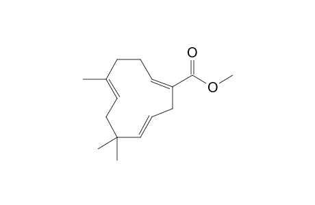 .alpha.-Humulen-14-oic acid, o-methyl