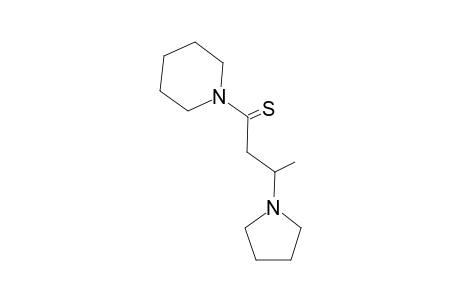 1-(Piperdin-1-yl)-3-(pyrrolidin-1-yl)butan-1-thione
