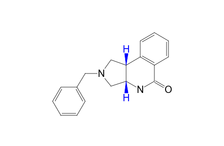 cis-2-benzyl-2,3,3a,9b-tetrahydro-1H-pyrrolo[3,4-c]isoquinolin-5(4H)one