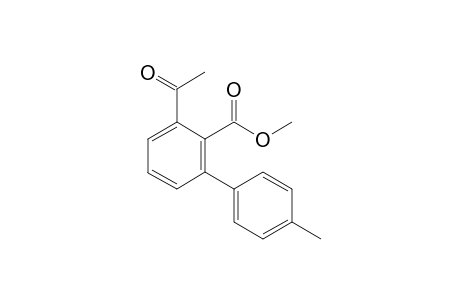 3-acetyl-4'-methyl-[1,1'-Biphenyl]-2-carboxylic acid methyl ester