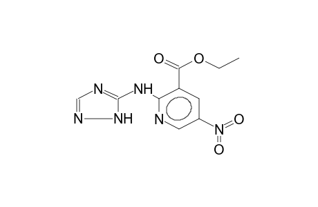 2-(1,2,4-TRIAZOLYL-5-AMINO)-1-15N-2-13C-3-ETHOXYCARBONYL-5-NITROPYRIDINE