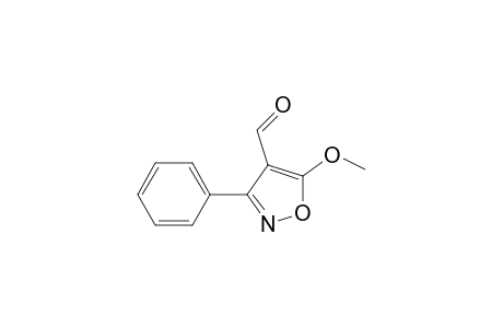 5-Methoxy-3-phenylisoxazole-4-carboxaldehyde