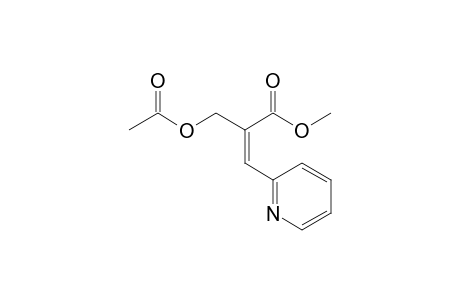 3-(2-Pyridyl)-2-methoxycarbonyl-2-propen-1-yl acetate