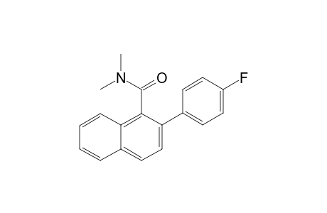 2-(4-Fluorophenyl)-N,N-dimethyl-1-naphthamide