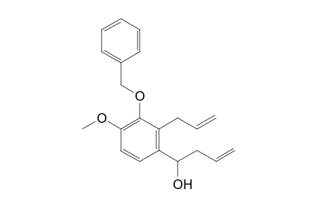 1-(2-Allyl-3-benzyloxy-4-methoxyphenyl)-3-buten-1-ol