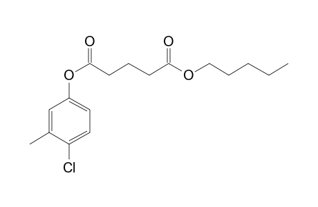 Glutaric acid, 4-chloro-3-methylphenyl pentyl ester