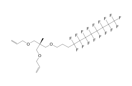 3-[2-(allyloxymethyl)-3-(4,4,5,5,6,6,7,7,8,8,9,9,10,10,11,11,11-heptadecafluoroundecoxy)-2-methyl-propoxy]prop-1-ene