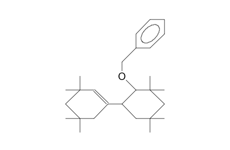 trans-1-(Benzyloxy)-6-(3,3,5,5-tetramethyl-cyclohexen-1-yl)-2,2,4,4-tetramethyl-cyclohexane