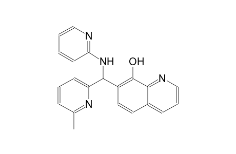 7-[(6-methyl-2-pyridinyl)(2-pyridinylamino)methyl]-8-quinolinol