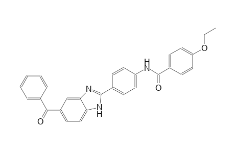 N-[4-(5-benzoyl-1H-benzimidazol-2-yl)phenyl]-4-ethoxybenzamide