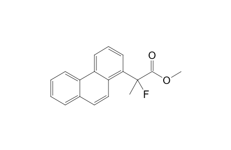 2-Fluoro-2-(1-phenanthrenyl)propanoic acid methyl ester