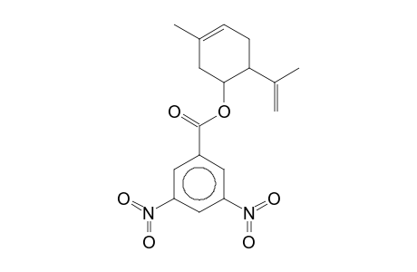 3,5-Dinitrobenzoic acid, 6-isopropenyl-3-methylcyclohex-3-enyl ester