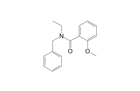 N-benzyl-N-ethyl-2-methoxybenzamide