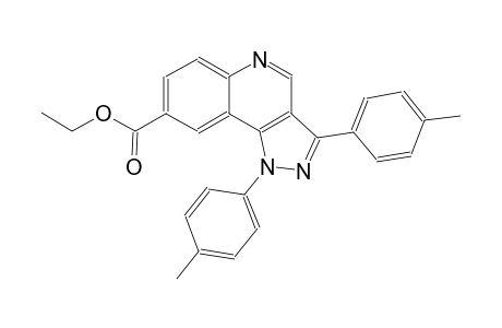 ethyl 1,3-bis(4-methylphenyl)-1H-pyrazolo[4,3-c]quinoline-8-carboxylate