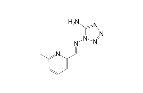 N~1~-[(E)-(6-methyl-2-pyridinyl)methylidene]-1H-tetraazole-1,5-diamine