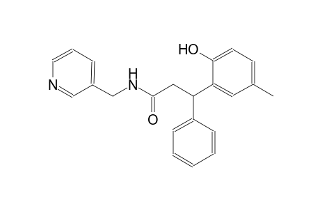 benzenepropanamide, 2-hydroxy-5-methyl-beta-phenyl-N-(3-pyridinylmethyl)-