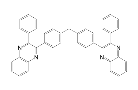 2,2'-(methylenedi-p-phenylene)bis[3-phenylquinoxaline]