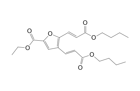 4,5-Bis-((E)-2-butoxycarbonyl-vinyl)-furan-2-carboxylic acid ethyl ester