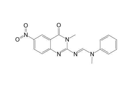 N(1)-Methyl-N(2)-(3'-methyl-4'-oxo-6'-nitroquinazolin-2'-yl)-N(1)-phenylformamide