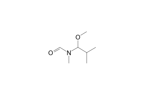 N-(1-methoxy-2-methyl-propyl)-N-methyl-methanamide