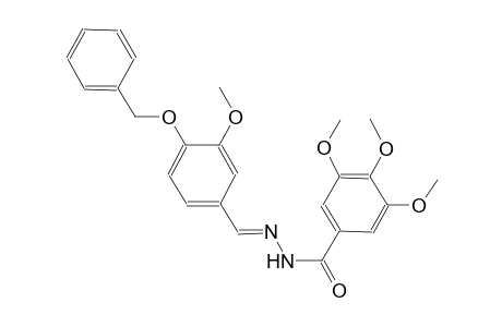 N'-{(E)-[4-(benzyloxy)-3-methoxyphenyl]methylidene}-3,4,5-trimethoxybenzohydrazide